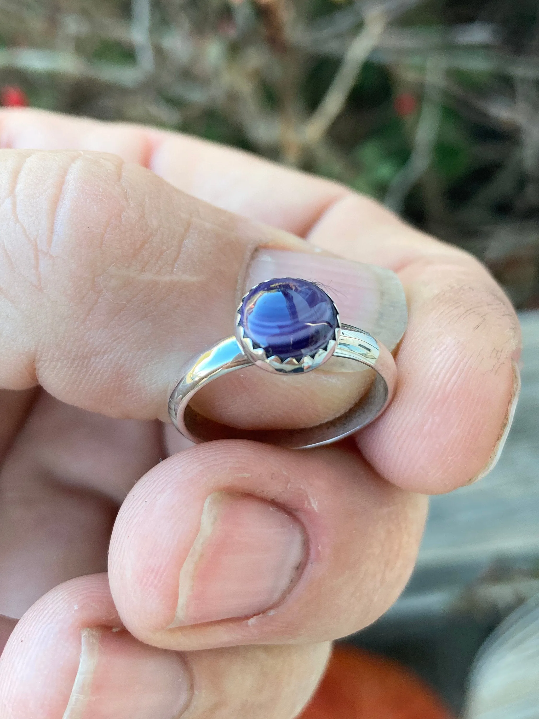 8mm Wampum handmade ring jewelry for kids, jewelry for adults