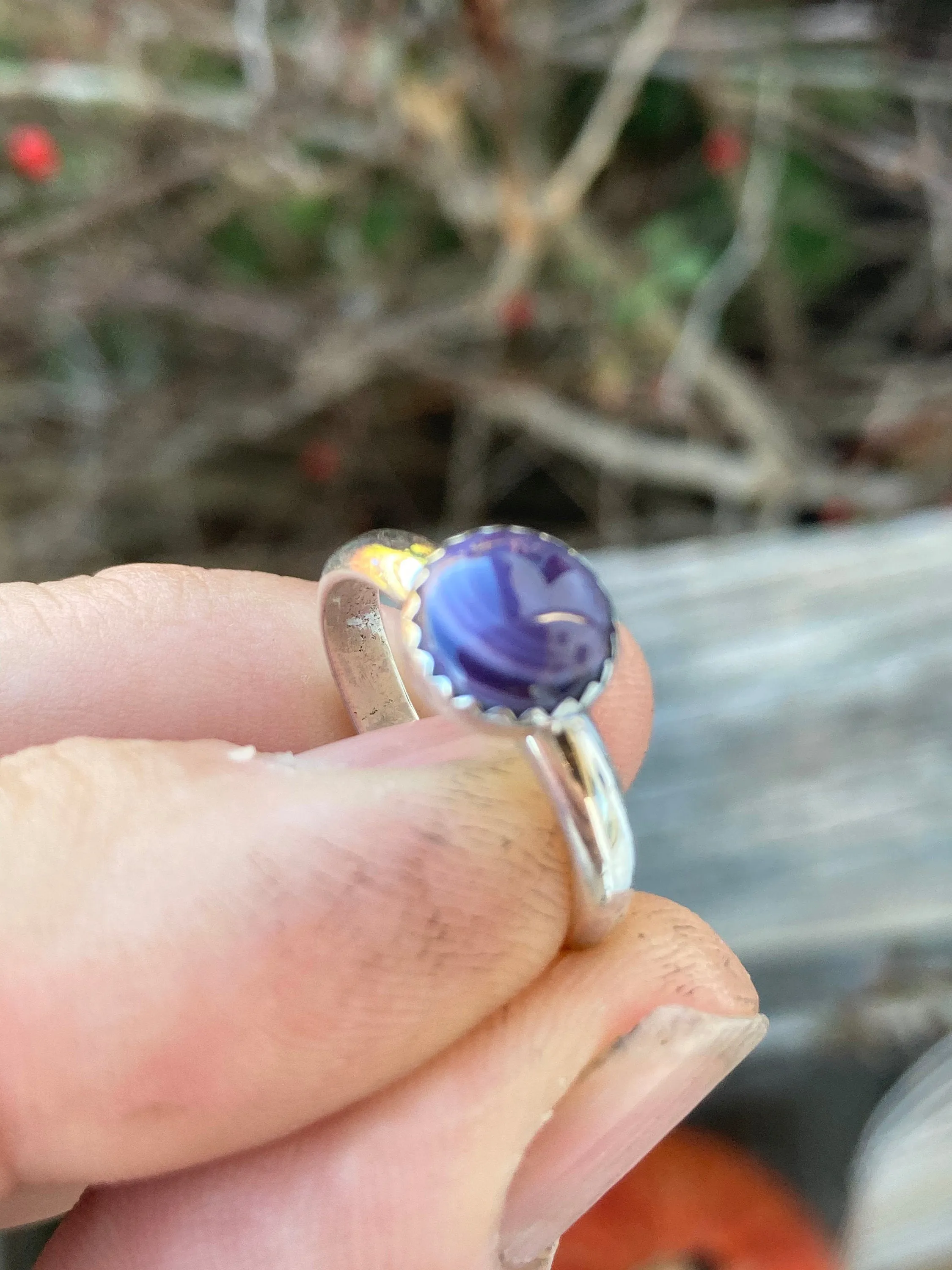 8mm Wampum handmade ring jewelry for kids, jewelry for adults