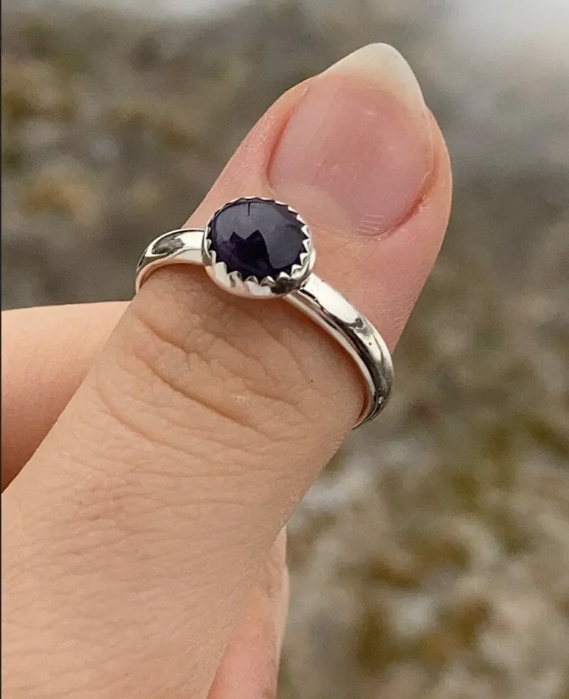 8mm Wampum handmade ring jewelry for kids, jewelry for adults
