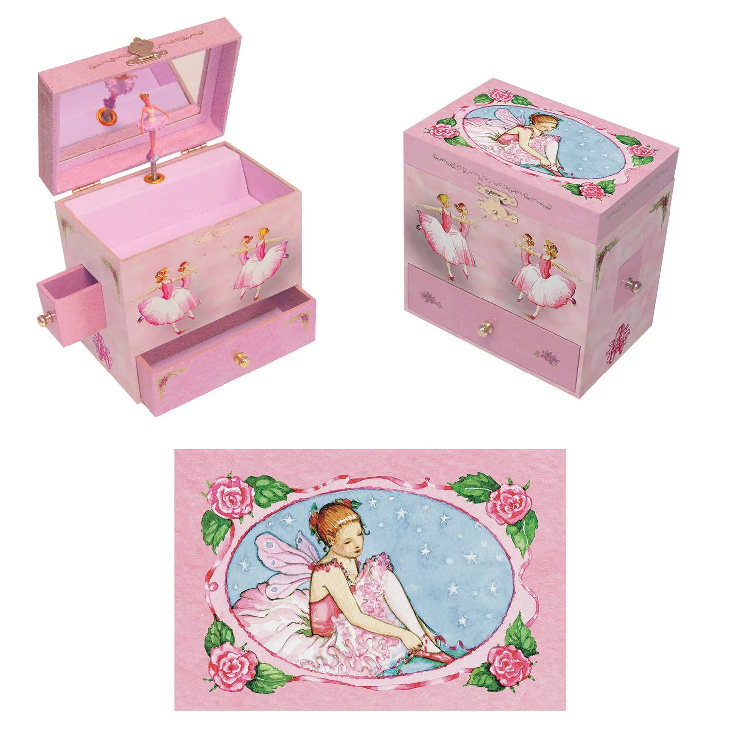 Ballerina Musical Jewelry Box