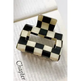 Checkered Hair Clip