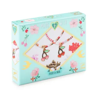 Djeco You & Me Jewelry Kit: Tila and Cherries Beads & Jewelry