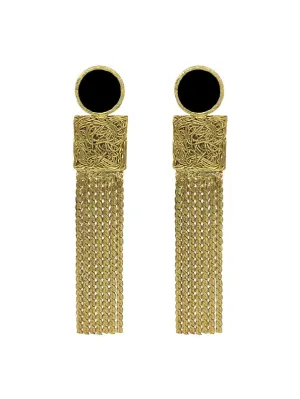 Geometric Danglers (Black)