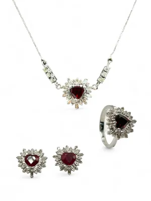 RUBY JEWELRY SET